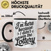 Arbeit Tasse Geschenk Im Here Because I Didnt Win Lottery Geschenkidee Job Schwarz Trendation
