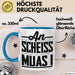 Bayern Tasse Geschenk Witz Bayer Boarisch Witz Spruch Kaffee-Tasse Geschenkidee Blau Trendation