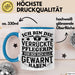 Pflegerin Geschenk Tasse Ich Bin Die Verrückte Pflegerin Vor Der Dich Alle Gewarnt Haben Krankenpflegerin Geschenkidee Blau Trendation