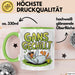 Sarkastische Gans Tasse Geschenkidee Total Entspannt Grün Trendation