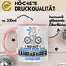 Fahrradfahrer Geschenk Tasse So Gut Kann Nur Ein Fahrradfahrer Aussehen Geschenkidee Kaffee-Becher Rosa Trendation