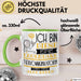 Tierkommunikatorin Tasse Geschenk Ich Bin Diese Eine Legendäre Tierkommunikatorin Von Der Alle Reden Geschenkidee Geburtstag Weihnachten Grün Trendation
