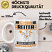 Reiter Tasse Geschenk für Reiter Geburtstag Lustiger Spruch Kaffee-Becher Was Ist Deine Superkraft Weiß Trendation