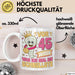 45. Geburtstag Tasse Geschenk Vor 45 Jahren War Ich Mal Die Schnellste Geschenkidee Frauen Mutter Oma Weiß Trendation