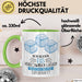 Eis-Liebhaber Tasse Geschenk Ich Kann Eis Verschwinden Lassen Was Ist Deine Superkraft Grün Trendation