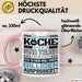 Köche Tasse Geschenk Lustiger Spruch Über Teure Köche Humor Rosa Trendation