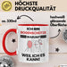 Bogenschütze Geschenk Tasse Lustiger Spruch Ich Bin Bogenschütze Warum Weil Ich Es Kann Geschenkidee Bester Bogenschütze Geburtstag Kaffee-Becher Rot Trendation