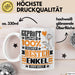Enkel Geschenk Lustiger Spruch für Enkel Geschenkidee Bester Enkel Der Welt Weiß Trendation