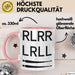 Schlagzeugspieler Schlagzeuger Schlagzeug Tasse Geschenk Lustige Geschenkidee Spruch Rlrr Lrll Rosa Trendation