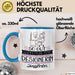 Designerin Geschenk Tasse So Gut Kann Nur Eine Designerin Aussehen Geschenkidee Geburtstag Weihnachten Lustig Blau Trendation