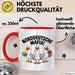 Deutsche Deutschland Tasse Geschenk Lustige Geschenkidee Spruch Norddeutsche Mafia Rot Trendation