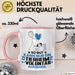 Tierheimvolontär Geschenk Tasse So Gut Kann Nur Ein Tierheimvolontär Aussehen Geschenkidee Kaffee-Becher Rosa Trendation