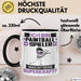 Paintballspieler Tasse Geschenk für Paintballspieler Geburtstag Lustiger Spruch Kaffee-Becher Was Ist Deine Superkraft Schwarz Trendation