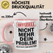 Rentner Pensionär Sarkasmus Tasse Geschenk Lustige Geschenkidee Spruch Nicht Mehr Dein Problem Rosa Trendation