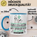 Hundeliebhaberin Geschenk Tasse Lustiger Spruch Hundeliebhaberin Weil Superheldin Kein Offizieller Beruf Ist Geschenkidee Blau Trendation