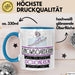 Snowboarderin Weil Es Keinen Schöneren Beruf Gibt Tasse Geschenk für Eine Snowboarderin Lustig Blau Trendation