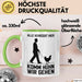 Huhn Tier Bauer Tasse Becher Geschenk Lustige Geschenkidee Spruch Alle Verrückt Hier Komm Huhn Wir Gehen Grün Trendation