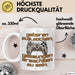 Humor Tasse Gamer – Geboren zum Zocken, gezwungen erwachsen zu sein – Lustiger Kaffee-Becher Geschenk für Gamer und Zocker Lustig Weiß Trendation