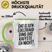 Edeltraud Tasse Geschenk Dat Is So'n Edeltraud Ding Dat Raffste Eh Nicht Geschenkidee Becher mit Name Grün Trendation