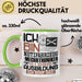 Nutzfahrzeugmechatroniker Ausbildung Tasse Geschenk Ich Bin Nutzfahrzeugmechatroniker In Der Ausbildung Ich Darf Das Geschenkidee Spruch Grün Trendation