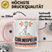 Curlingspieler Geschenk Tasse Ich Bin Curlingspieler Aber Sag Doch Einfach Superheld Lustige Geschenkdiee für Curlingspieler Kaffee-Becher Rosa Trendation