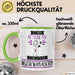 Musikmanagerin Tasse Geschenk Becher Stark Attraktiv Furchtlos Musikmanagerin Lustige Geschenkidee Grün Trendation