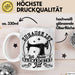 Nähen Geschenk Tasse Geschenkidee Frauen Zuhause Ist Wo Meine Nähmaschine Steht Weiß Trendation