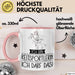 Geschenk für Reitsportlerin Tasse Lustige Geschenkidee Geburtstag Ich Bin Reitsportlerin Ich Darf Das Rosa Trendation