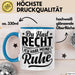 Ehemann Tasse Geschenk Ehefrau Geschenkidee Du Hast Recht Ich Hab Meine Ruhe Geschenkidee Arbeitskollege Kaffee-Becher Blau Trendation
