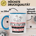 Politikerin Weil Es Keinen Schöneren Beruf Gibt Tasse Geschenk für Eine Politikerin Lustig Blau Trendation