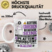 Plattenproduzent Geschenk Tasse Lustiger Spruch Erheben Sie Sich Der Plattenproduzent Betritt den Raum Weiß Trendation