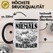 Haflinger Tasse Geschenk Haflinger-Besitzerin Pferde Kaffeetasse Geschenkidee Spruch Reiterin Reiten Pferde Kaffee-Becher Schwarz Trendation