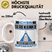 Serienjunkie Tasse Geschenk für Serienjunkie Geburtstag Lustiger Spruch Kaffee-Becher Was Ist Deine Superkraft Weiß Trendation