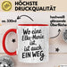 Elke-Marie Tasse Geschenk Wo Eine Elke-Marie Ist Ist Auch Ein Weg Geschenkidee Becher mit Name Rot Trendation