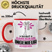 Ingenieur Geschenk Tasse So Gut Kann Nur Ein Ingenieur Aussehen Geschenkidee Kaffee-Becher Rot Trendation