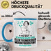 ElektronischerMusikproduzent Geschenk Tasse So Gut Kann Nur Ein ElektronischerMusikproduzent Aussehen Geschenkidee Kaffee-Becher Blau Trendation