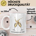 Schüler Abschluss Tasse Geschenk Lustige Geschenkidee Spruch Glückwunsch Auf Dich Weiß Trendation