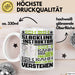 Slackline-Instruktor Geschenk Kaffee-Tasse Geschenkidee für Slackline-Instruktor Ich Bin Slackline-Instruktor Ich Kann Es Dir Erklären Jedoch Nicht Für Dich Verstehen Spruch Lustig Weiß Trendation