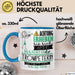 Trompeterin Tasse Geschenk Lustiger Spruch Bitte Erheben Sie Sich Seine Majestät Die Trompeterin Betritt Den Raum Blau Trendation