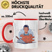 Maurer Tasse Geschenk Lustige Geschenkidee Spruch Für Ziegelbauer Rot Trendation