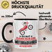 Motorradfahrer Geschenk Tasse So Gut Kann Nur Ein Motorradfahrer Aussehen Geschenkidee Kaffee-Becher Schwarz Trendation