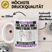 Slackline-Instruktor Tasse Geschenk für Slackline-Instruktor Geburtstag Lustiger Spruch Kaffee-Becher Was Ist Deine Superkraft Weiß Trendation