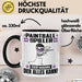 Paintballspieler Tasse Geschenk für Paintballspieler Der Mann Der Alles Kann Geschenkidee zum Geburtstag Schwarz Trendation