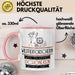 Wildtierforscherin Weil Es Keinen Schöneren Beruf Gibt Tasse Geschenk für Eine Wildtierforscherin Lustig Rosa Trendation