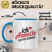 Annette Tasse Geschenk Ich Bin Vollkommen Annette Geschenkidee Geburtstag Blau Trendation