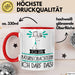 Geschenk für Naturbeobachterin Tasse Lustige Geschenkidee Geburtstag Ich Bin Naturbeobachterin Ich Darf Das Rot Trendation
