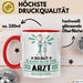 Arzt Geschenk Tasse So Gut Kann Nur Ein Arzt Aussehen Geschenkidee Kaffee-Becher Rot Trendation