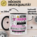 Musikbibliothekarin Tasse Geschenk Lustiger Spruch Bitte Erheben Sie Sich Seine Majestät Die Musikbibliothekarin Betritt Den Raum Schwarz Trendation