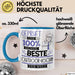 Beste Outdoor-Köchin Der Welt Tasse Geschenk für Eine Outdoor-Köchin Geprüft Und Sicher Geschenkidee Geburtstag Weihnachten Blau Trendation