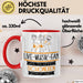Live-Musik-Fan Weil Es Keinen Schöneren Beruf Gibt Tasse Geschenk für Eine Live-Musik-Fan Lustig Rot Trendation